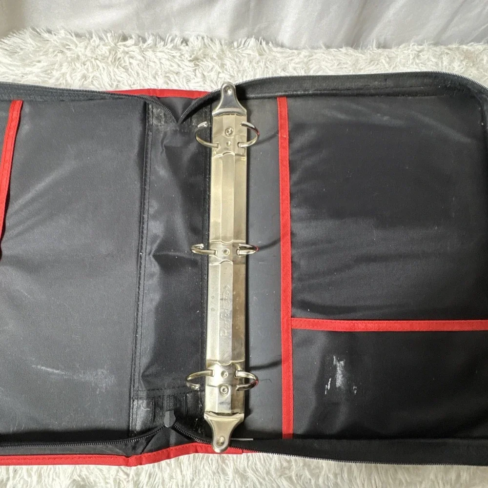 Vintage Mead NFL KC‎ Chiefs Zip Student Binder Planner 14